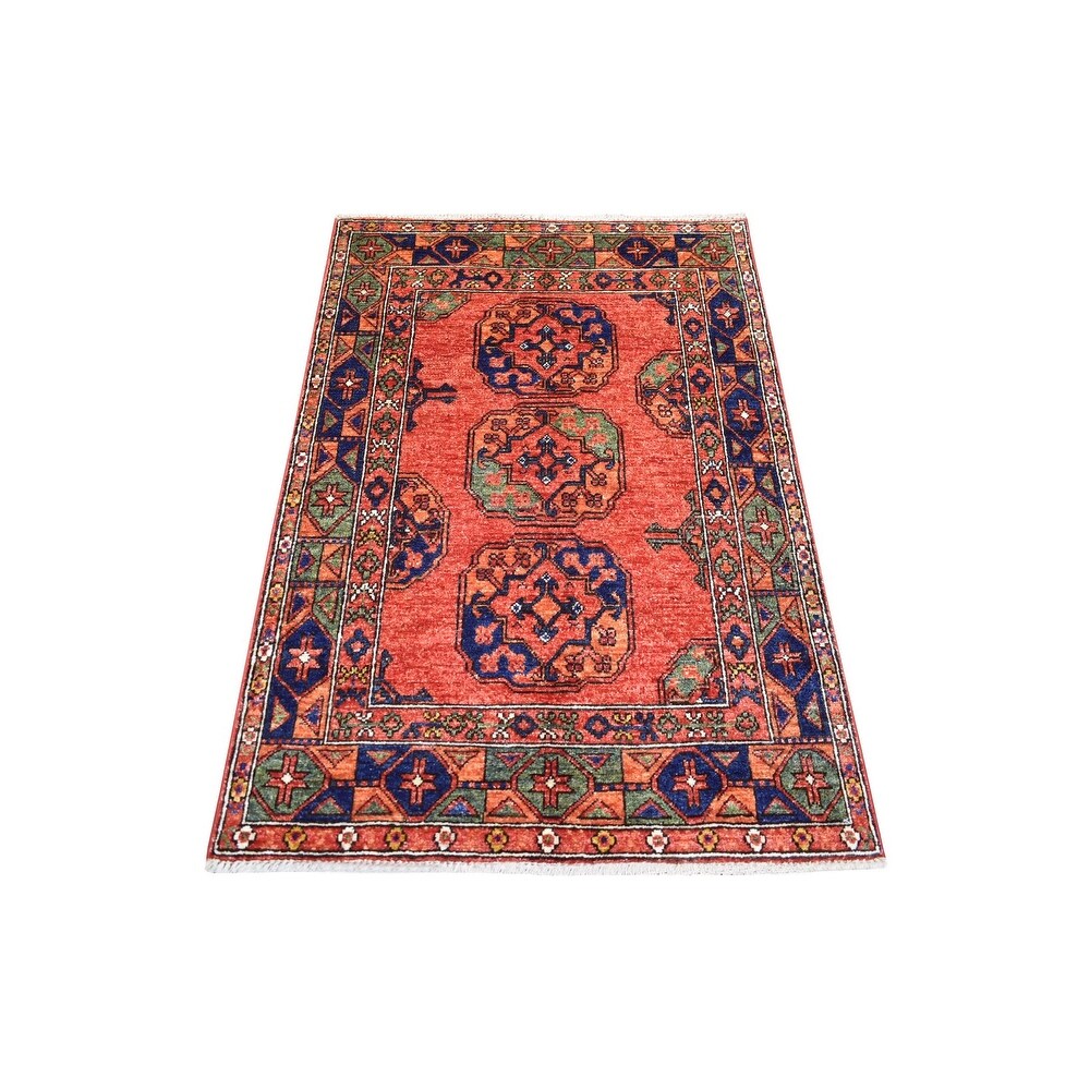 EORC SHT19IV Hand Knotted Wool Super Mahal Rug 4-Feet by 6-Feet Ivory EORC SHT19IV Hand Knotted Wool Super Mahal Rug 4-Feet by 6-Feet Ivory